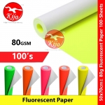【100-Sheets】 50x70cm± Fluorescent Paper 80gsm #Kertas #Pendarfluor #Fluorescent #Paper #荧光纸 #6933